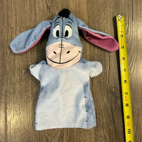Disney Winnie the Pooh Piglet and Eeyore Melissa & Doug Plush Hand Puppet - Picture 6 of 8